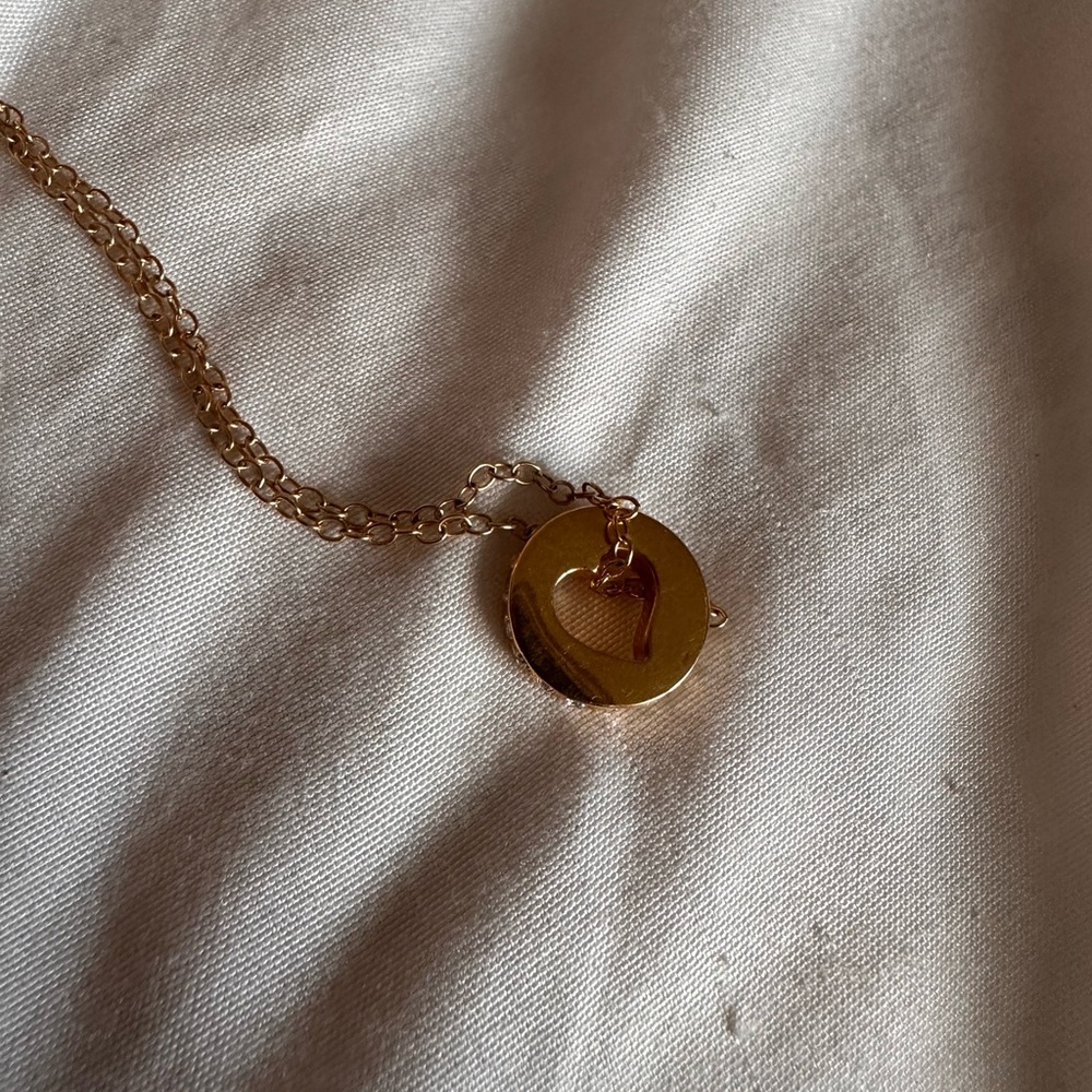 Gorjana Gold Heart Pendant Necklace